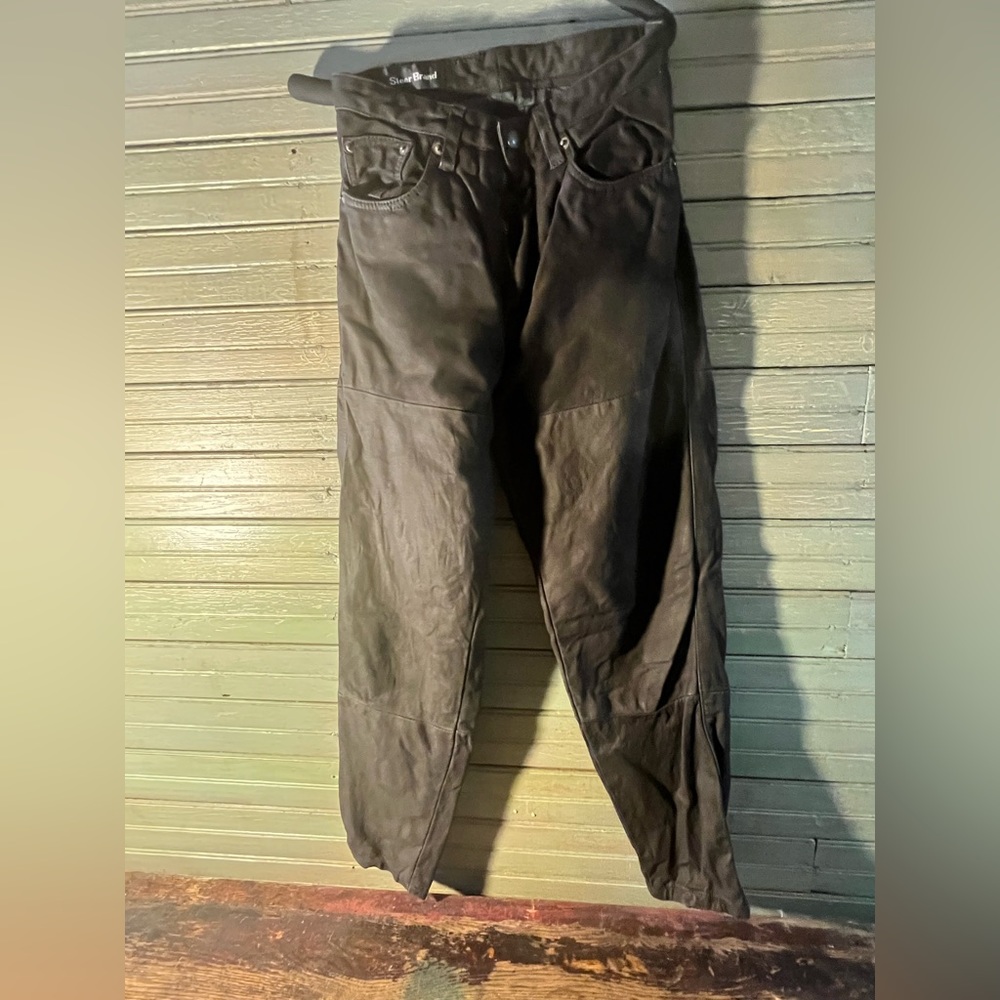 Leather pants